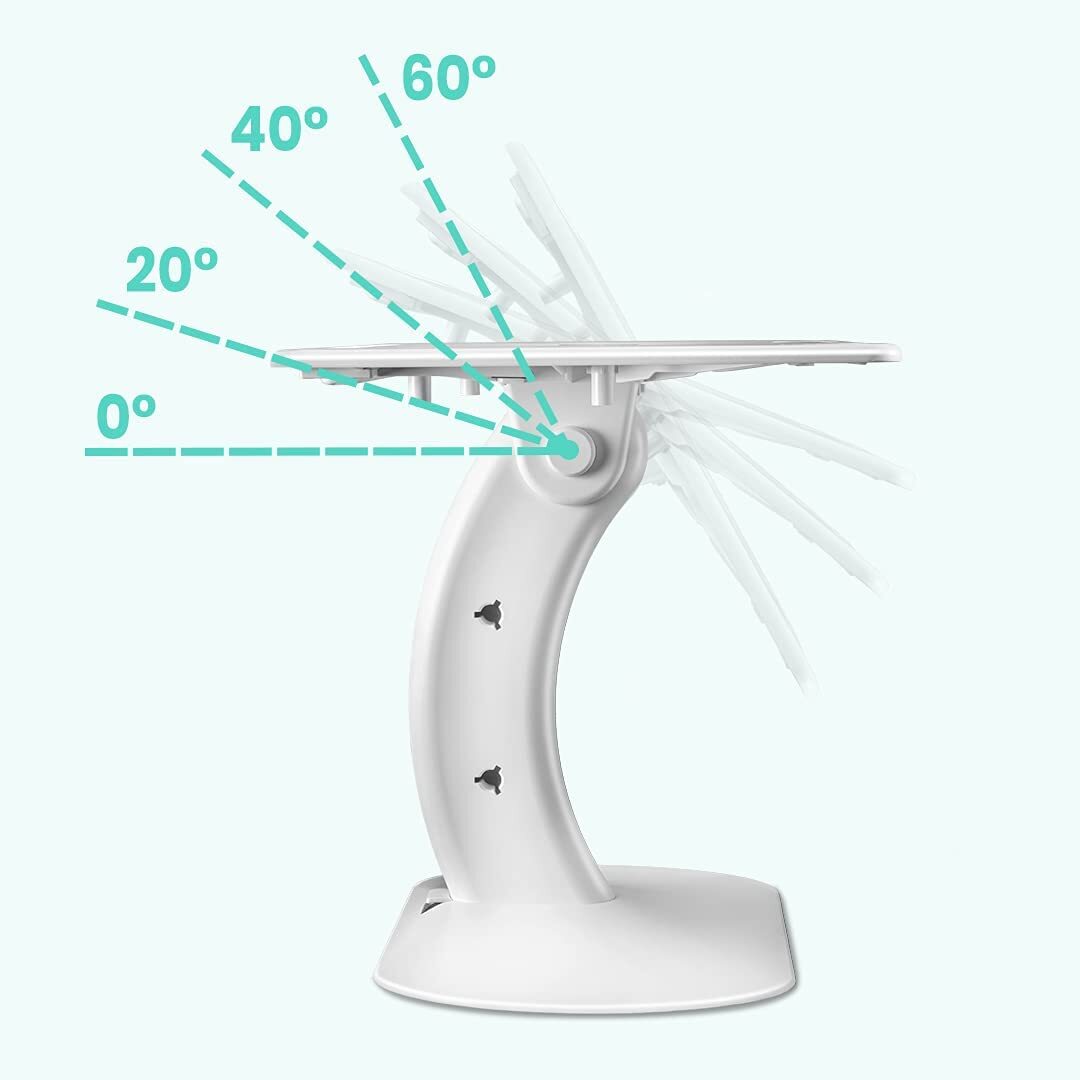 Genion Everywhere Lap Desk Portable Foldable Notebook Table Stand Bed Tray Pad