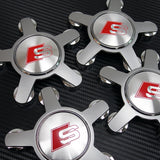 4x Set For Audi S Sport Car Suv Wheels Center Cap Hub 4F0601165N A4 A5 A6 A7 A8