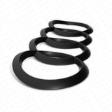 18-21 A5 S5 RS5 Sportback 4 Door Matte Black Trunk Sign Logo Rings Badge Emblem