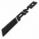 15-16 New AMG Rear Trunk Letter Emblem Logo Badge Decoration Sport Matte Black