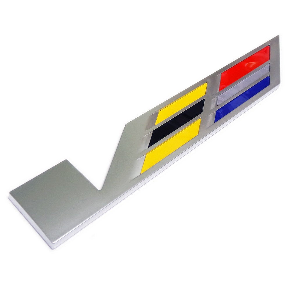 Galvano Silver Front Door Plate 2023-2026 Cadillac Escalade V Sport Emblem Badge