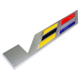 Galvano Silver Front Door Plate 2023-2026 Cadillac Escalade V Sport Emblem Badge