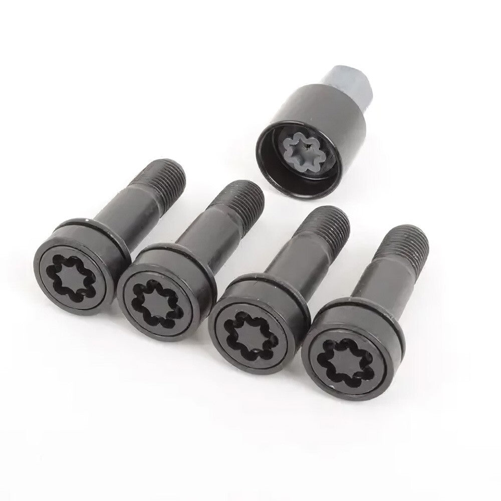 4pcs Mercedes-Benz AMG OEM M14 X 1.5 Anti-Theft Kit Lockable Wheel Bolt Lock Set