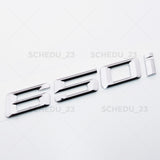 For BMW 650i Chrome Letter Logo Emblem Badge Trunk Lid M Performance F06 F12 F13
