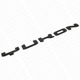 2021+ GMC Yukon Rear Liftgate Nameplate Letter Badge Emblem AT4 XL Gloss Black