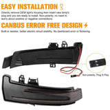 Mercedes C E S CLA GLA W204 W212 Sequential LED Side Mirror Turn Signal Light