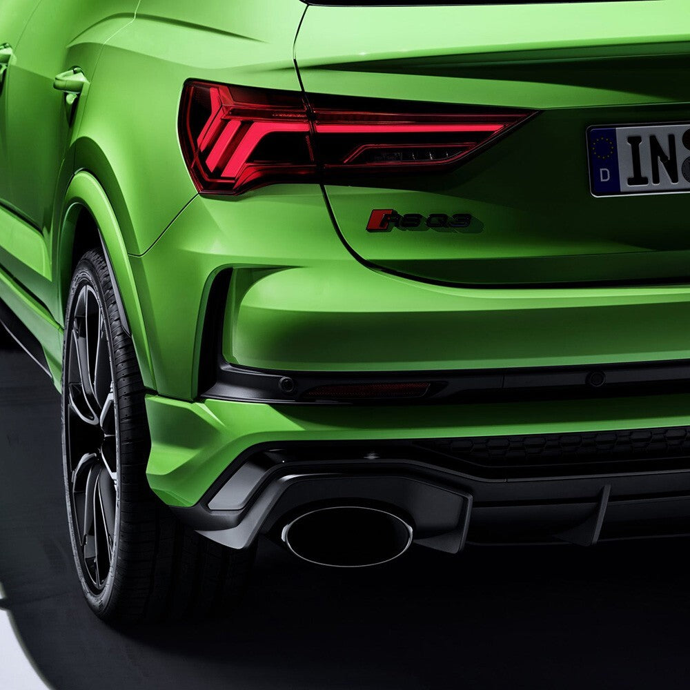 Audi RS Q3 Gloss Black Rear Letter Liftgate Nameplate Trunk Emblem Badge Sport