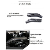 Mercedes A CLA GLA GLB Carbon Fiber Steering Wheel Shift Wiper Lever Cover Trim