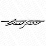 For Maserati Ghibli Levante Grecale GT Fender Trofeo Emblem Badge Silver Black