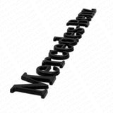 Mercedes-Benz Letter Emblem 3D Logo Nameplate Badge Decoration AMG Sport Black