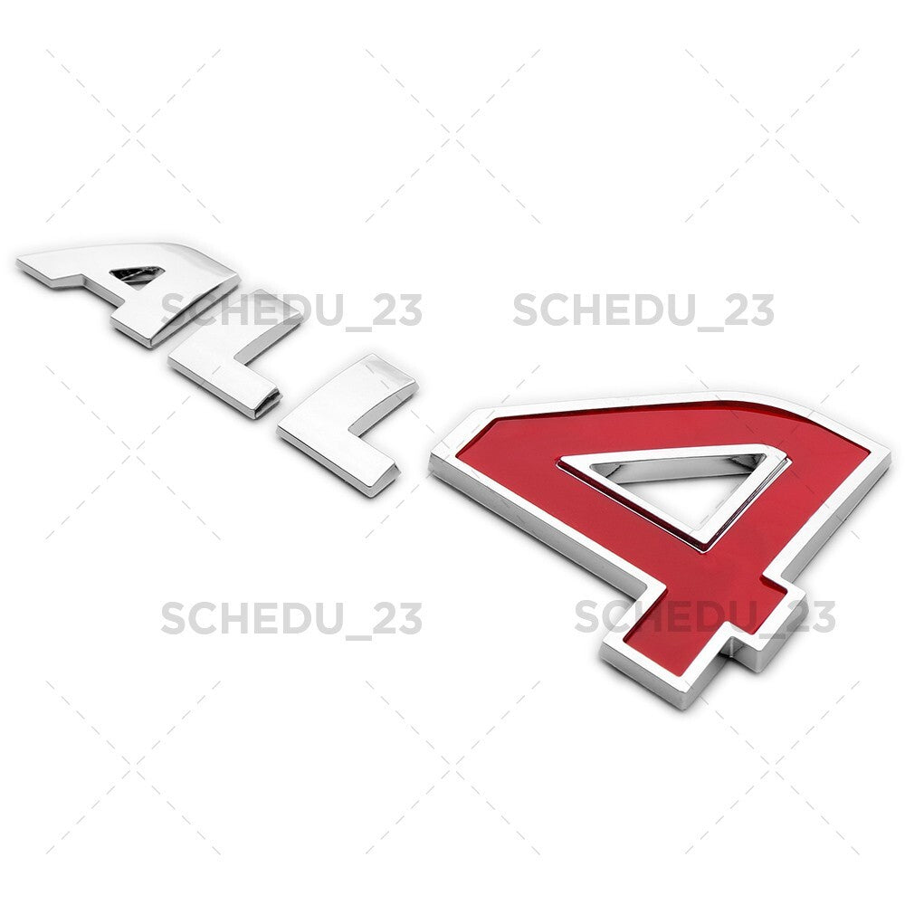 Mini Cooper Clubman Countryman Paceman F54 F60 R60 Door ALL 4 Badge Logo Emblem