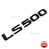 For Lexus Rear Turnk Lid LS 500 Letter Logo Badge Emblem Car Replace Gloss Black