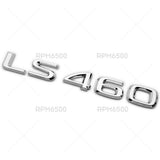 For Lexus Rear Turnk Lid OEM Chrome LS 460 Letter Logo Badge Emblem Car Replace