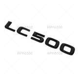 Lexus Trunk Rear LC 500 Letter Logo Badge Car Emblem Replace F-Sport Gloss Black