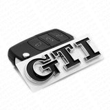 For GTI Liftgate Adhesive Nameplate Badge Logo Emblem Decoration Sport Black