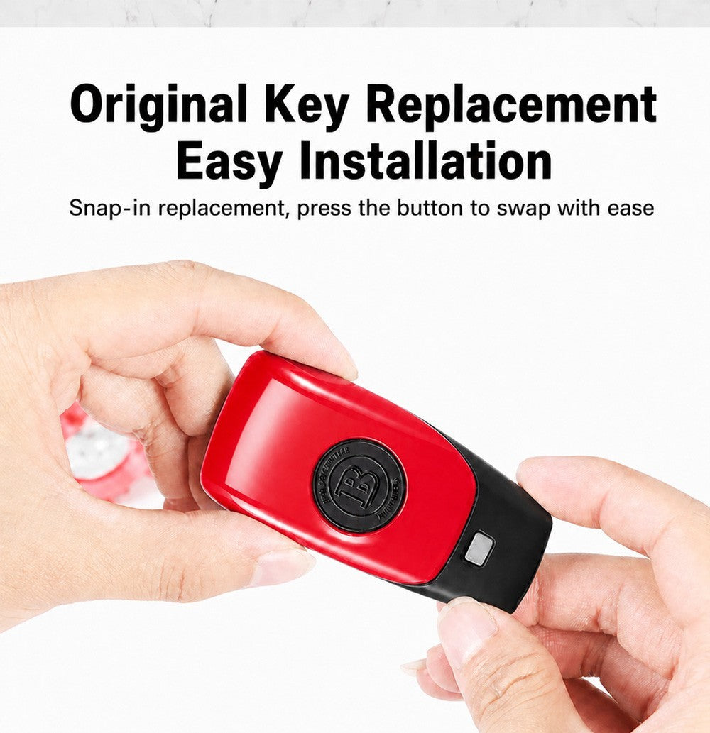 Remote Smart Key Back Cover Shell Case For Mercedes Benz 16-21 AMG A C E S-Class