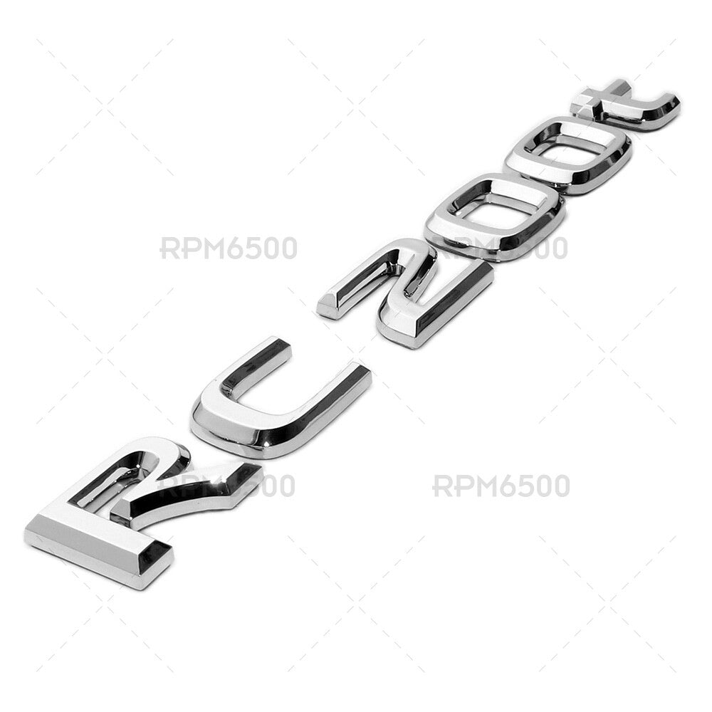 For Lexus Trunk OEM Chrome RC 200t Letter Logo Badge Emblem Car Replace F-Sport