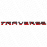 Chevy Traverse Rear Lifgate Letter Badge Nameplate Logo Emblem Redline Sport