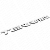 GMC Terrain Front Door or Rear Liftgate Nameplate Logo Emblem Decorate Chrome
