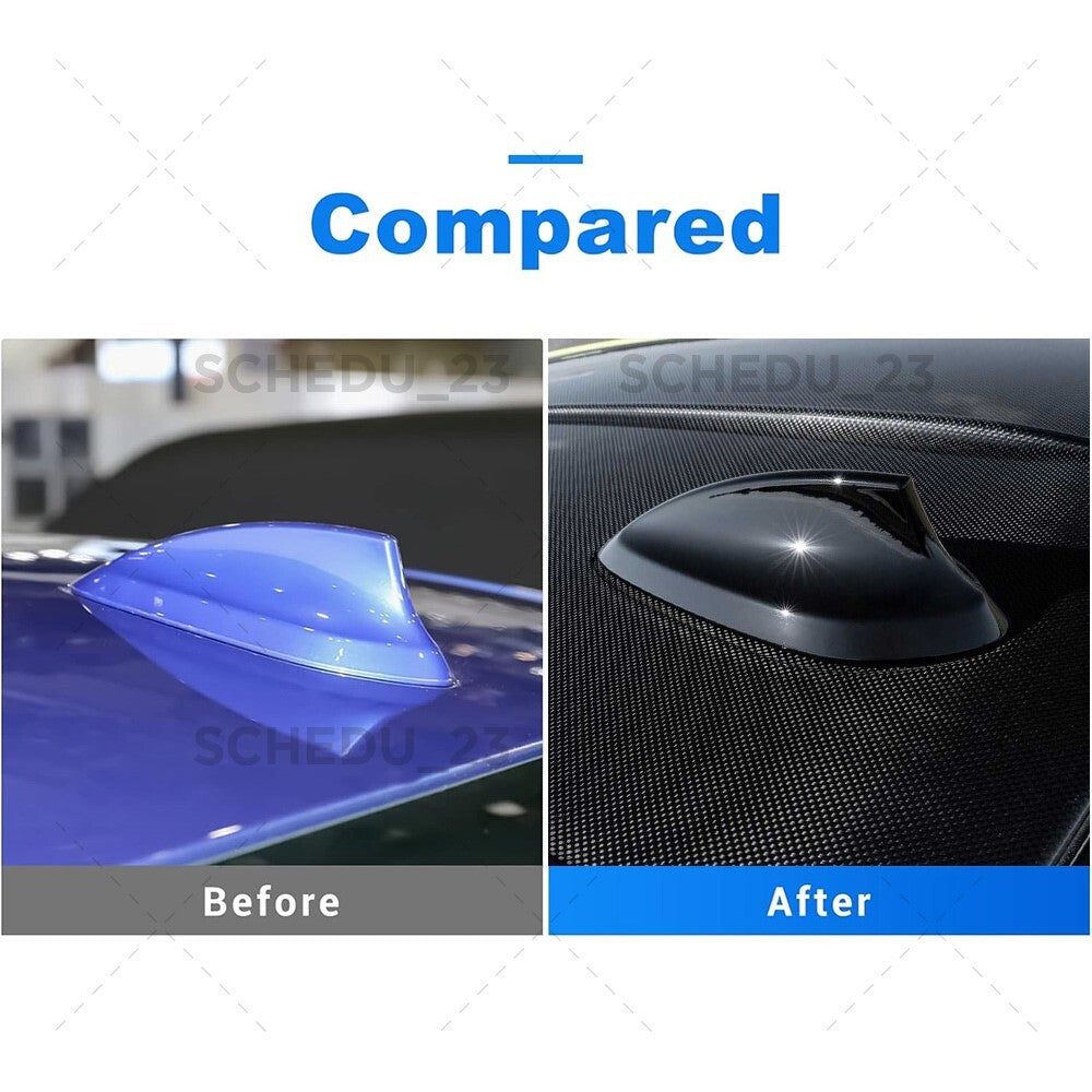 FOR BMW F30 F22 F32 F36 F80 G20 M3 M4 GLOSS BLACK SHARK FIN ANTENNA COVER CAP