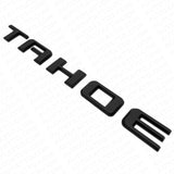2021+ Chevy Tahoe Matte Black Front Side Door Vehicle Nameplate Emblem Decorate