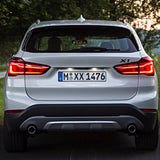 Matte Black 16-18BMW X1 Letter Logo Emblem Badge Rear Liftgate Nameplate M Sport