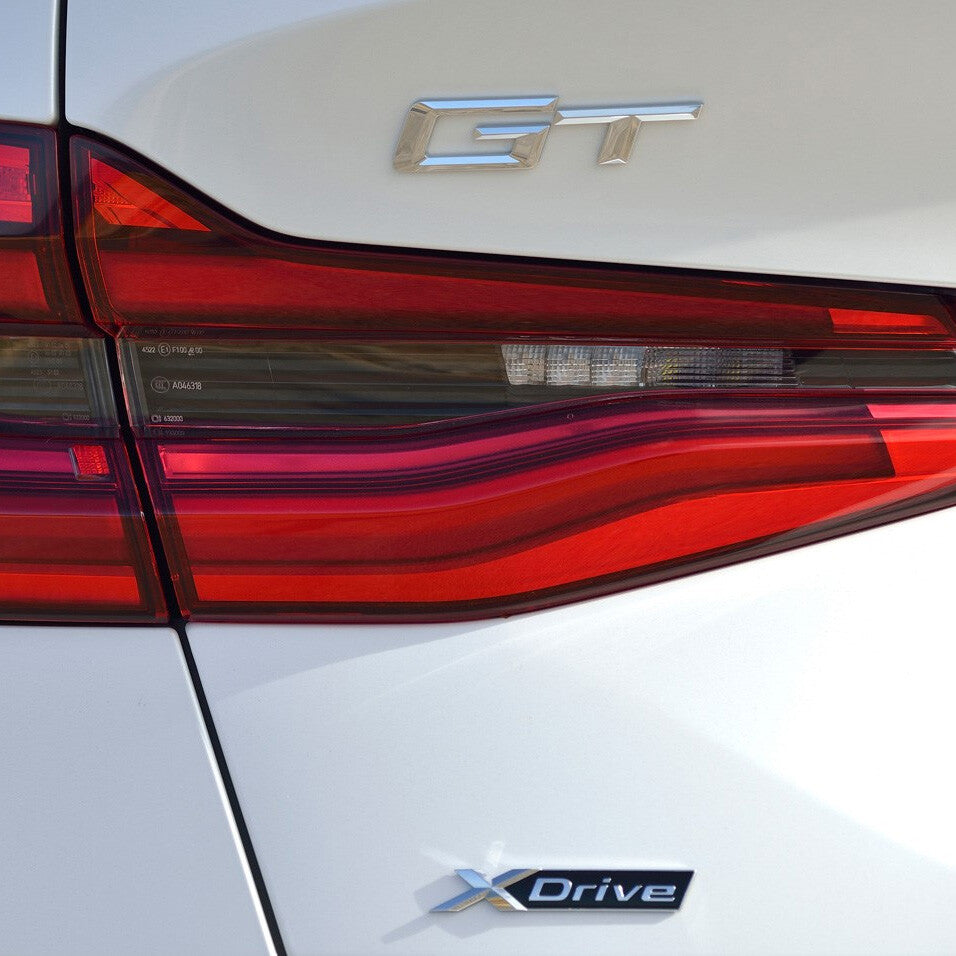 18+ Chrome GT Letter Logo Emblem Badge Trunk Lid M Sport 6 Series Performance