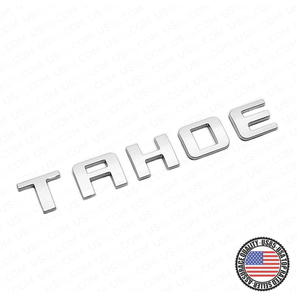 For Chevy Tahoe Front Door Liftgate Nameplates Letter 3D Emblem Z71 OEM Chrome