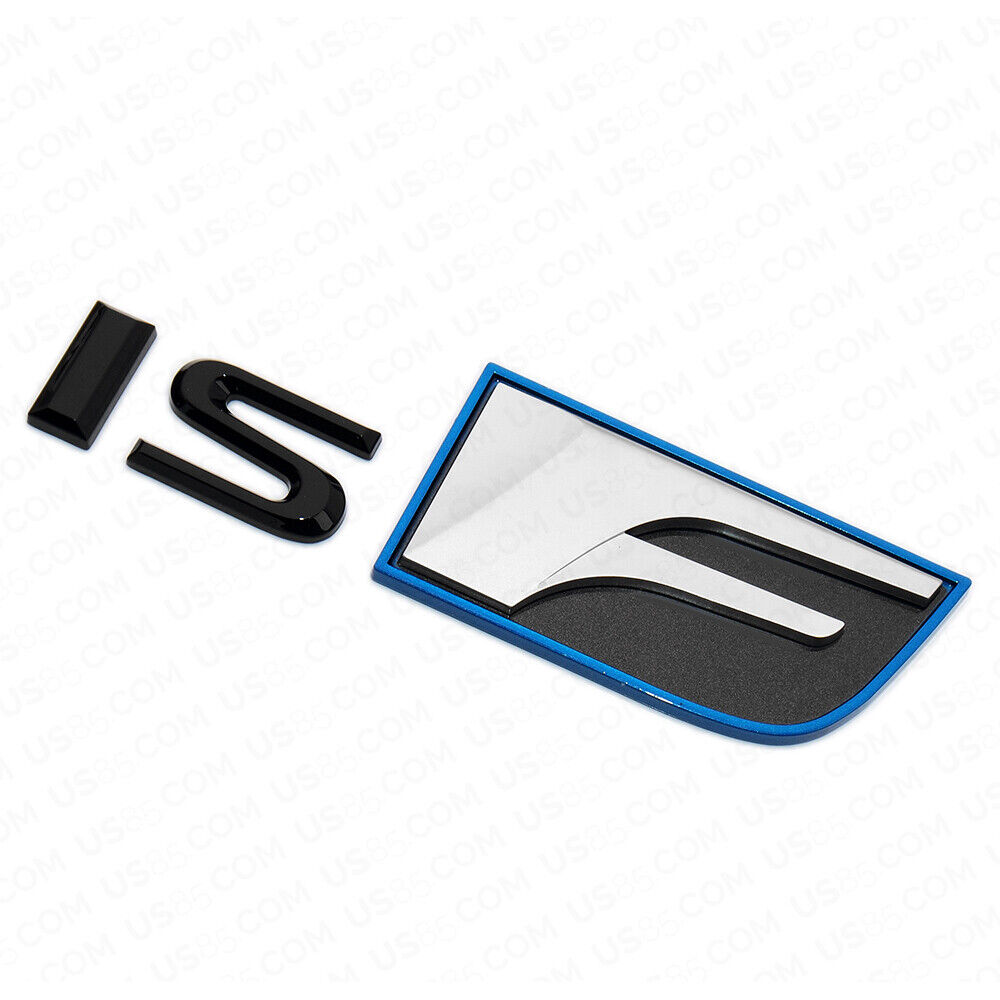 For Lexus Trunk Lid  IS F ISF Letter Logo Badge Decal Emblem Car F-Sport Black