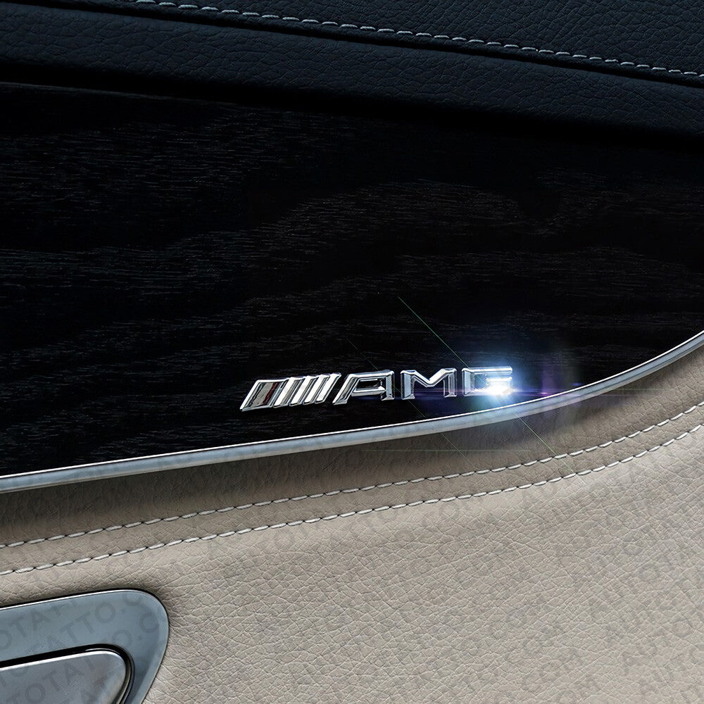 Car New Style AMG Interior Multimedia Decal Sticker Badge Decoration Emblem Logo