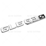 17-19 Mercedes GLE 63 S Letter Emblem Liftgate Logo Badge AMG Sport OEM Chrome