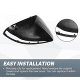 Carbon Fiber Mercedes W205 W213 X253 W222 C E S GLC Class Mirror Cover Replace