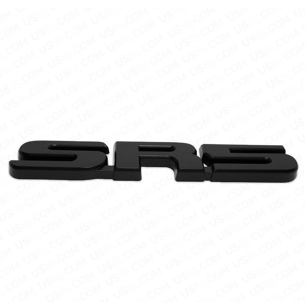 For Toyota 05-16 Tacoma SR5 Rear Body Letter Black Tailgate Adhesive Nameplate