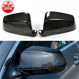 Replacement Carbon Fiber Mirror Covers For BMW E60 LCI F07 GT F12 F13 F01 F02