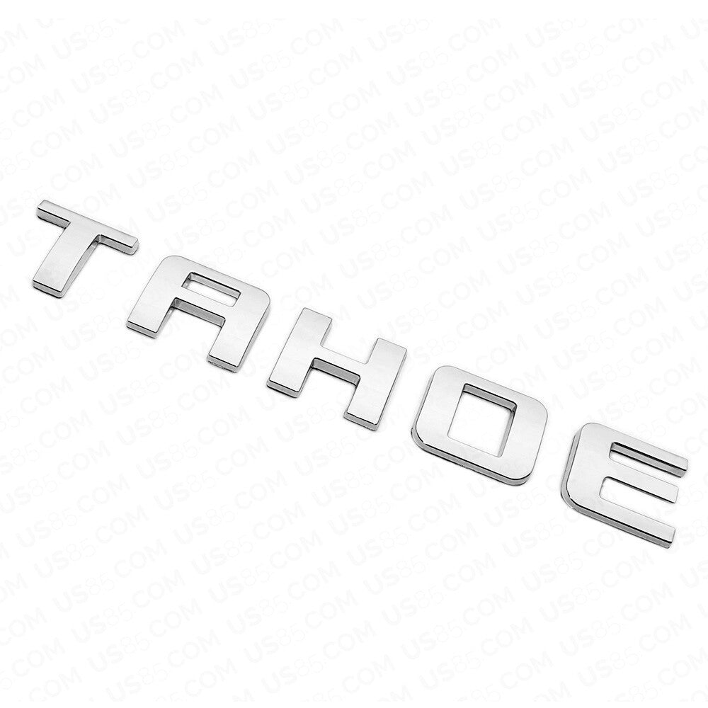 2x Chevy Tahoe Front Door Liftgate Nameplates Letter 3D Emblem Z71 OEM Chrome