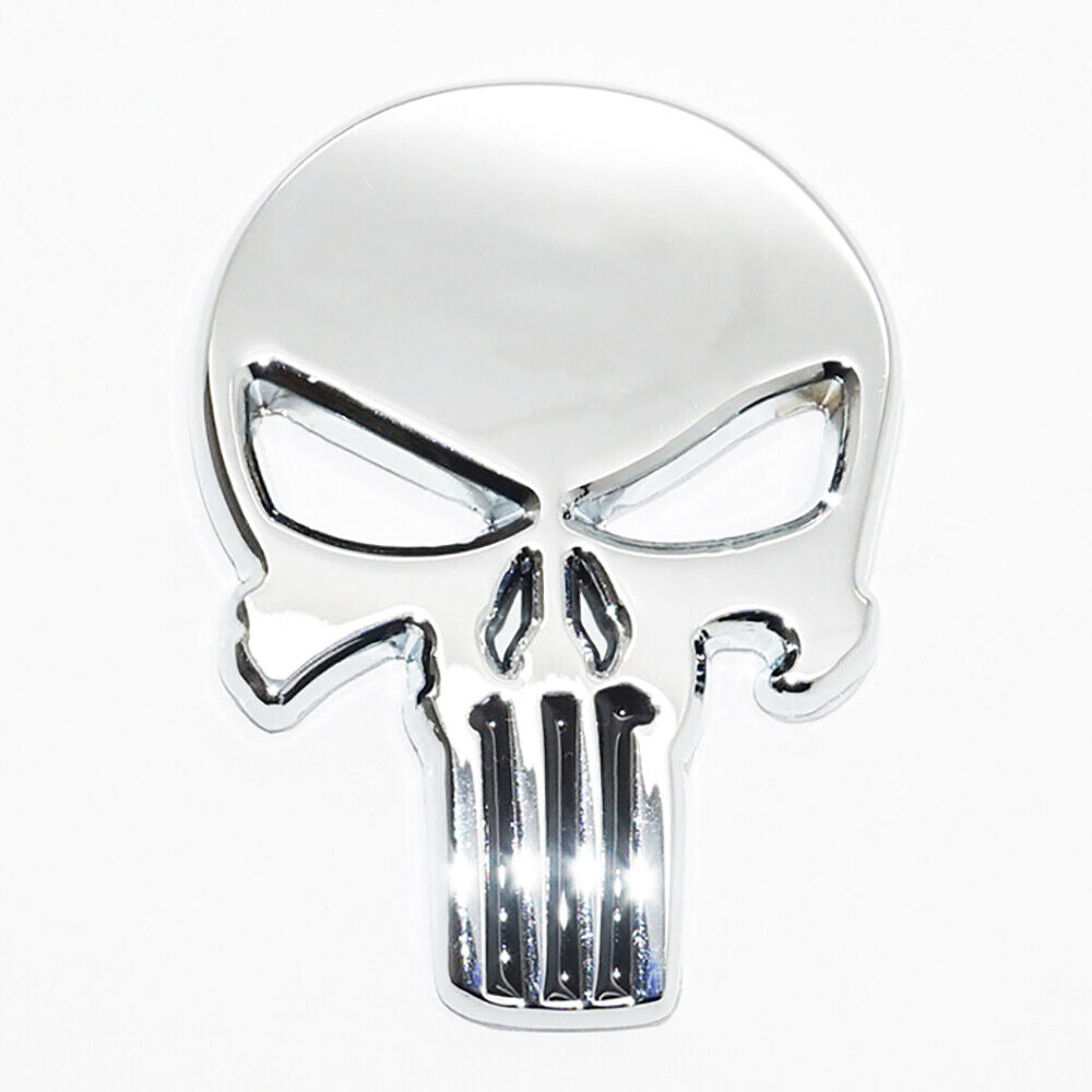 Universal 3D Fashion Metal Skull and Ghost Car Decal Sticker Auto Decoration