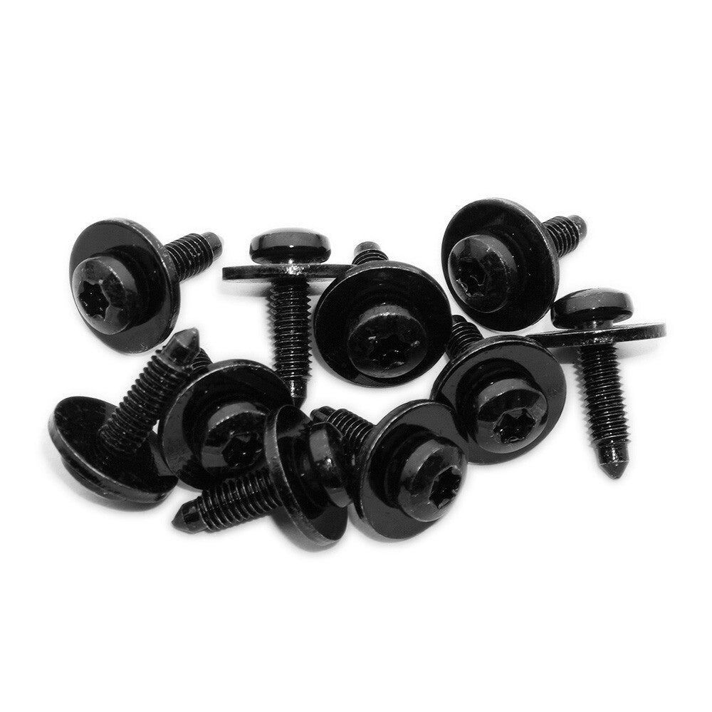 10 pcs For MINI Cooper M6X20 Screw F54 F55 F56 F60 Countryman Black