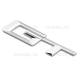 18+ Chrome GT Letter Logo Emblem Badge Trunk Lid M Sport 6 Series Performance
