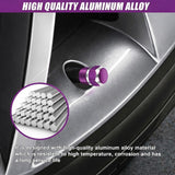 4pcs Universal Car Tire Wheel Valve Stem Caps Hex Design Dust Cover Accessories