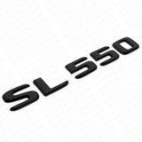 17-21 Mercedes SL 550 Letter Emblem Trunk Lid Logo Badge AMG Sport Gloss Black