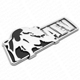 For Chevrolet Colorado AEV Bison Tailgate Nameplate Logo Decal Emblem ZR2 Chrome