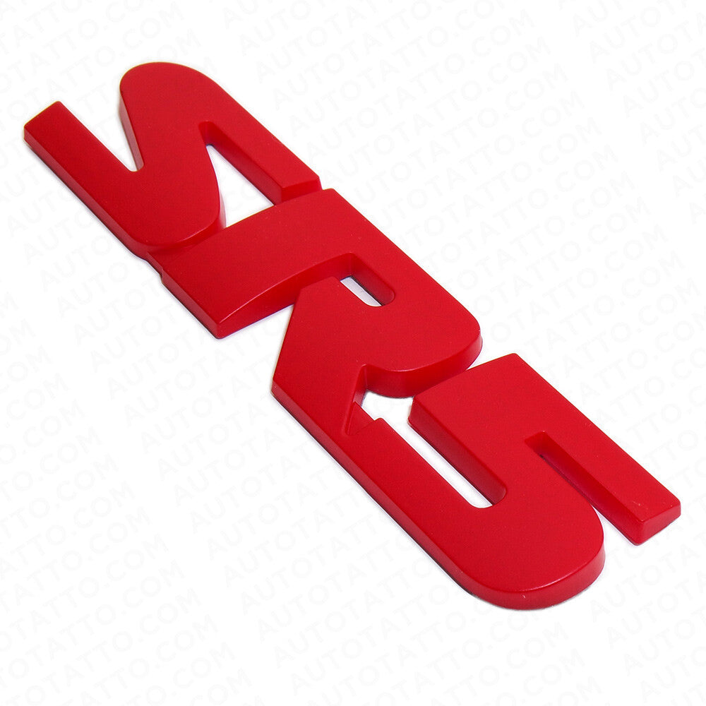 Red Tacoma 4 Runner TRD Pro SR5 SR 5 Emblem Side Rear Door Tailgate Badge Sport