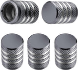 5 Pack Tire Valve Stem Caps Cover Universal Fit for Auto Car Truck Multi- Color