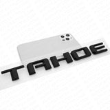 2021+ Chevy Tahoe Liftgate Nameplate Badge Letter Logo Emblem RST Gloss Black
