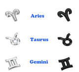 Universal 3D Fashion Metal 12 Constellations Car Decal Sticker Auto Decoration