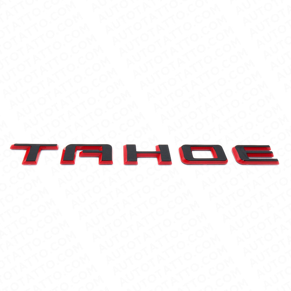 2021+ Chevy Tahoe Redline Front Side Door Vehicle Nameplate Emblem Decorate