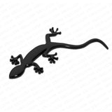 Universal Quattro Gecko Logo Badge Emblem Trunk 3D Sticker Car SUV Sport Black