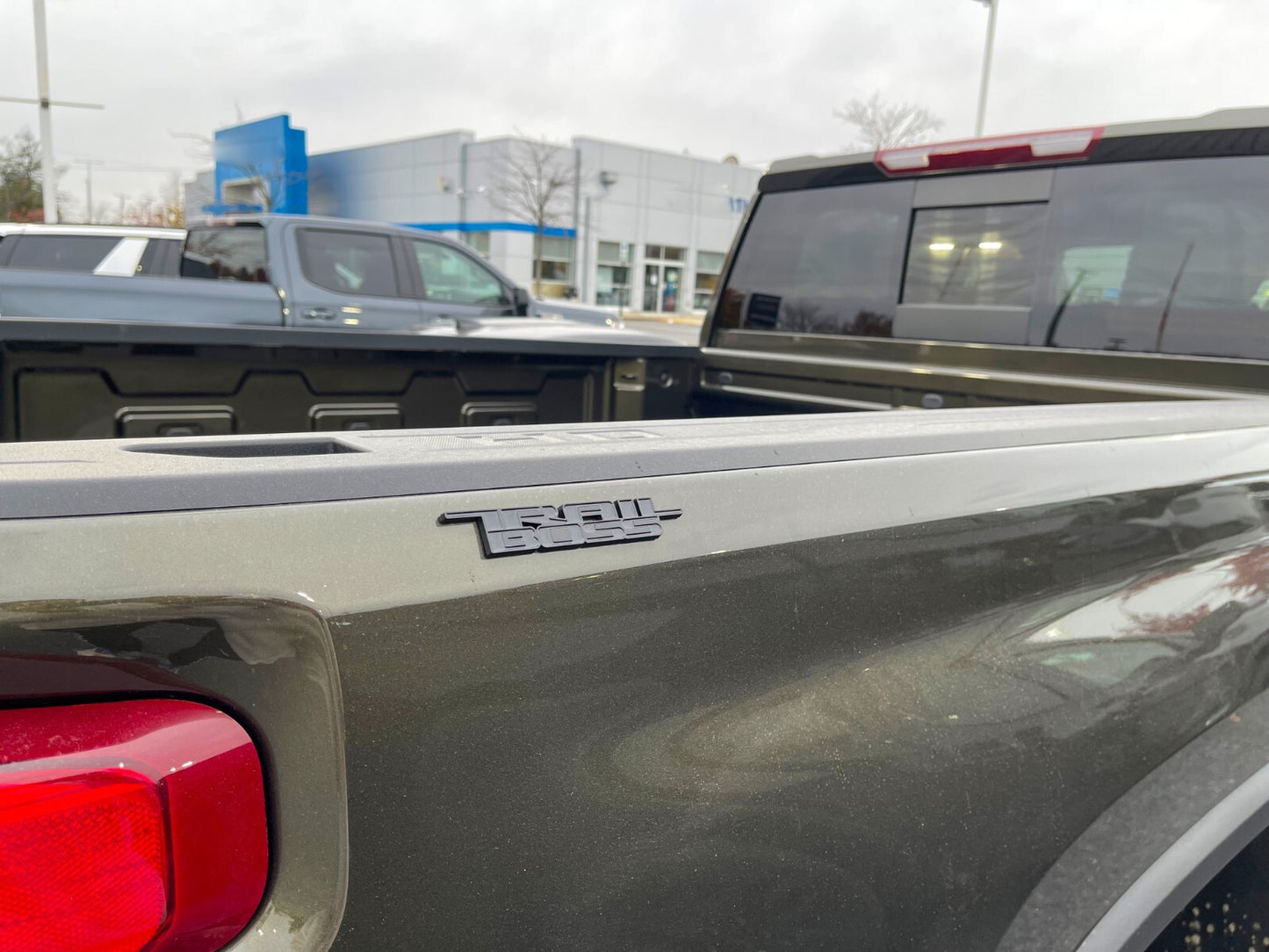 2019-2026 for Chevrolet Silverado 1500 Trail Boss Door Bed Badge Emblem Black