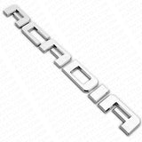 For GMC Acadia Front Door or Rear Liftgate Nameplate Logo Emblem Decorate Chrome