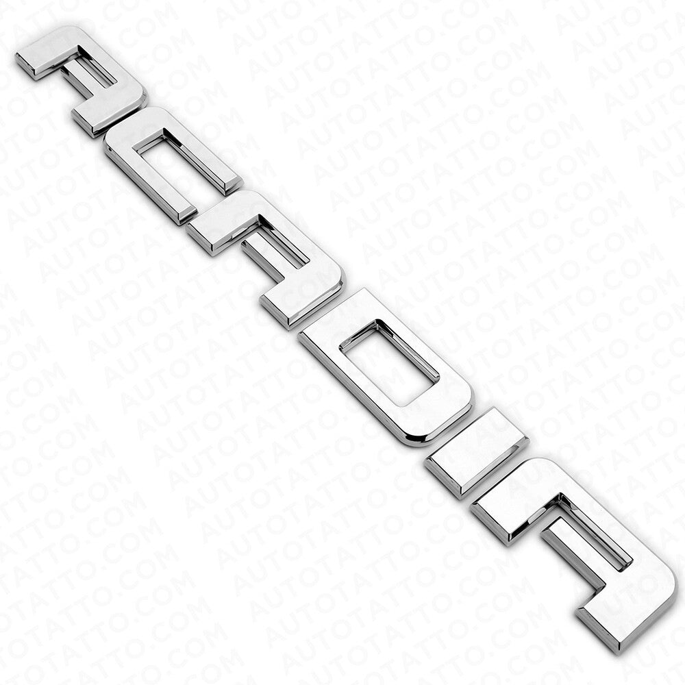 For GMC Acadia Front Door or Rear Liftgate Nameplate Logo Emblem Decorate Chrome